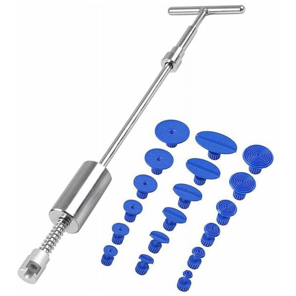 Paintless Dent Repair Kit For Cars, Motorcycles, Appliances, Diy Dent Removal With Cost Effective Repair, Professional Tabs For Various Dent Sizes, Original Paint Protection,