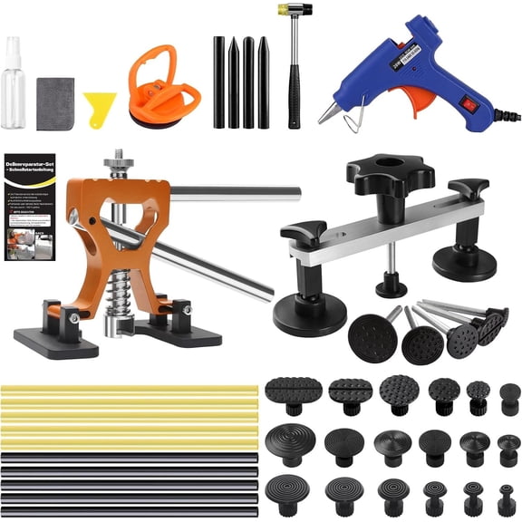 Paintless Dent Repair Kit for , PDR Dent with Dent Lifter & Pro Dent Puller Tabs, Auto Dent Puller for Dent Repair, Hail Repair