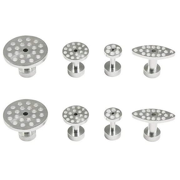 Paintless Dent Repair Tool Kit with 8pcs Aluminum Glue Puller Tabs for Hail Damage and Dent Removal