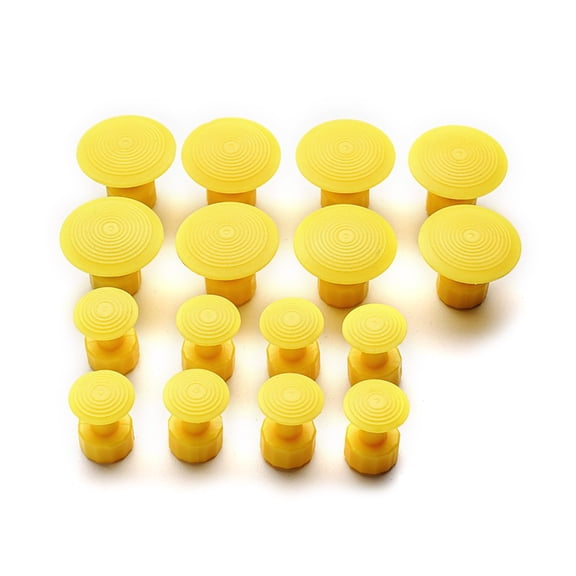 PaintlessDent Fix Tools 16pcs Pulling Tabs Auto Body PaintlessDent Repair Tools Dent Remover