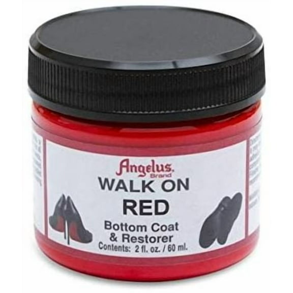 Paints Shoe Bottom Coat And Restorer 2 Ounces, 2 Ounces, Red