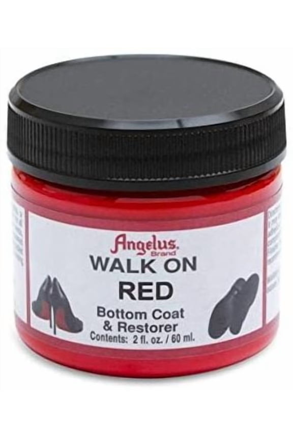 Shoe Bottom Coat And Restorer 2 Ounces, 2 Ounces, Red