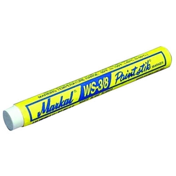 Paintstik Ws Markers, 3/8 In, White | Bundle of 5 Markers