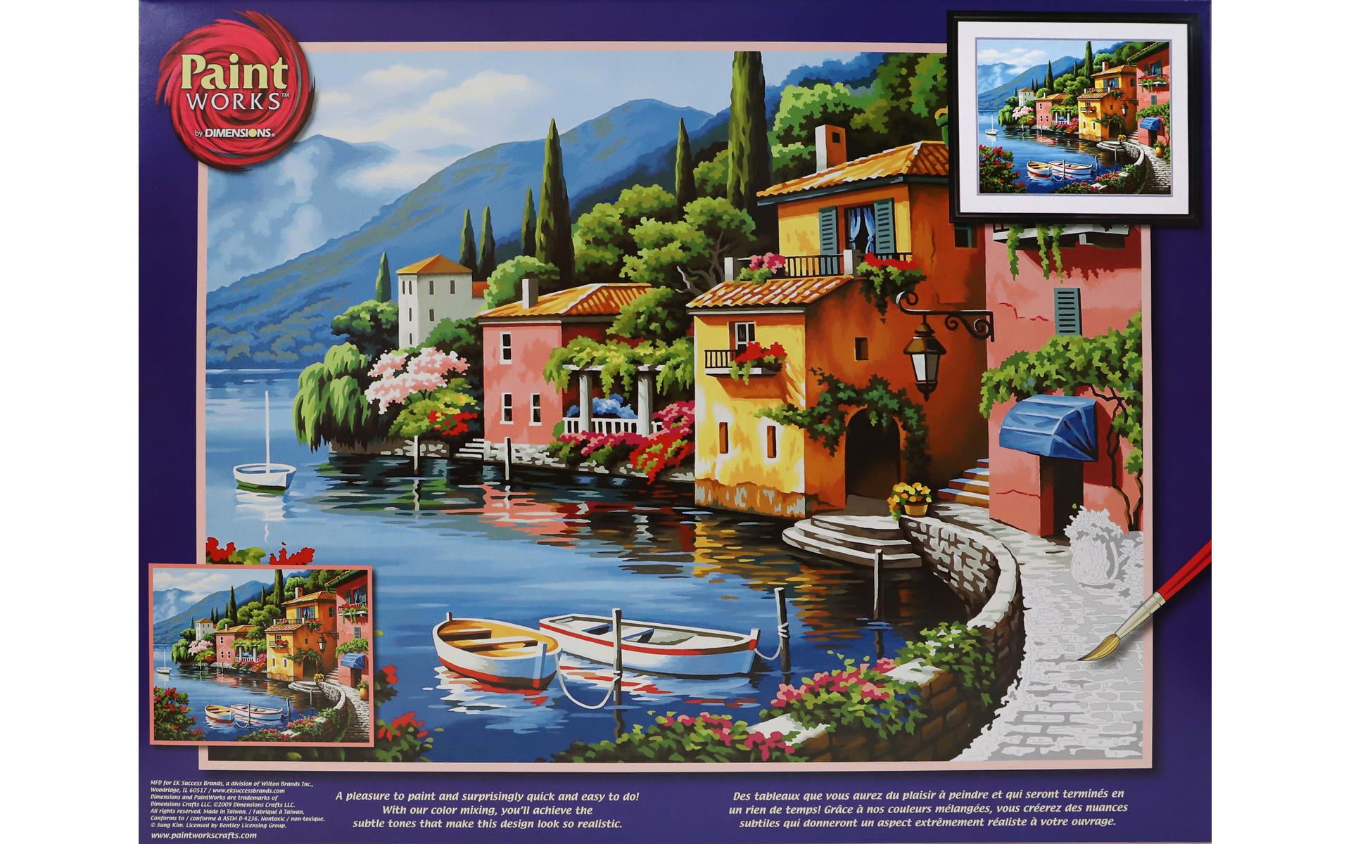 River Village Paint-by-Number Kit by Artist's Loft™ Necessities