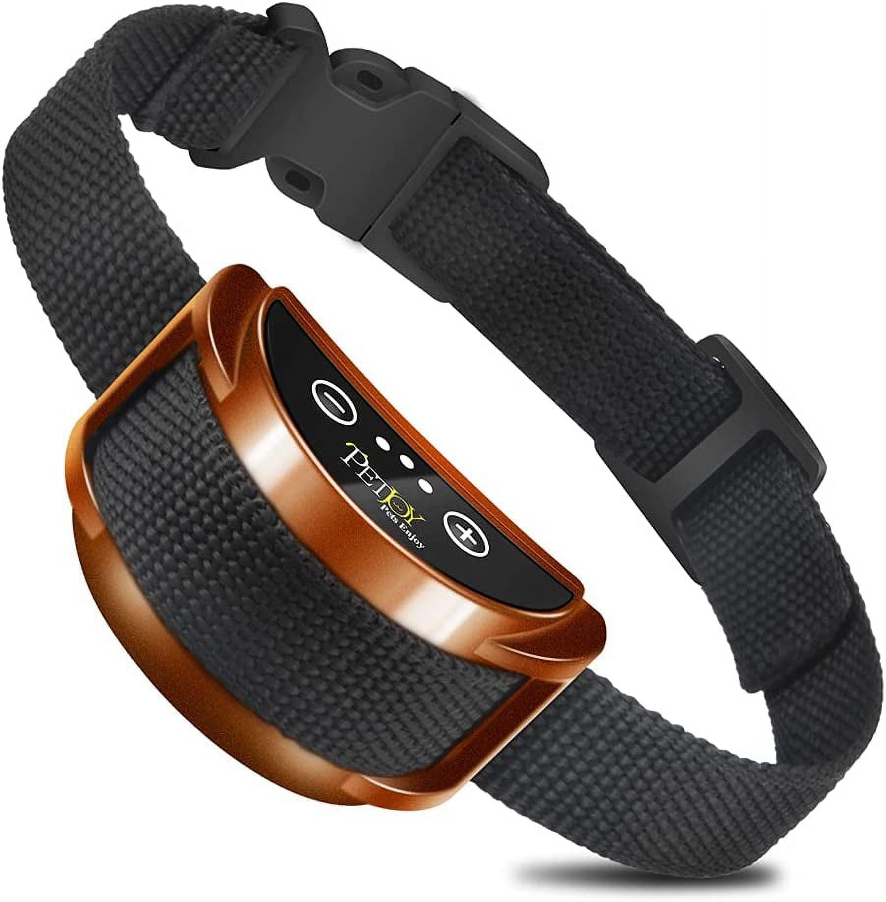 Paipaitek Dog Bark Collar, Automatic Shock Control Prong Collar with