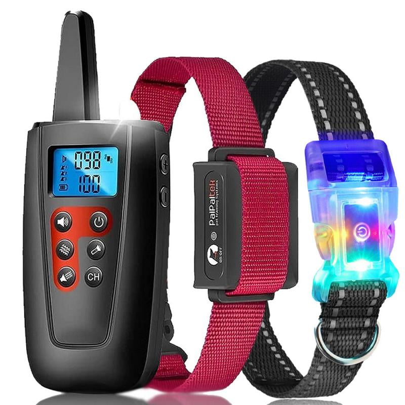 Paipaitek No Shock Dog Collar,Dog Training Collar with Remote 3300feet