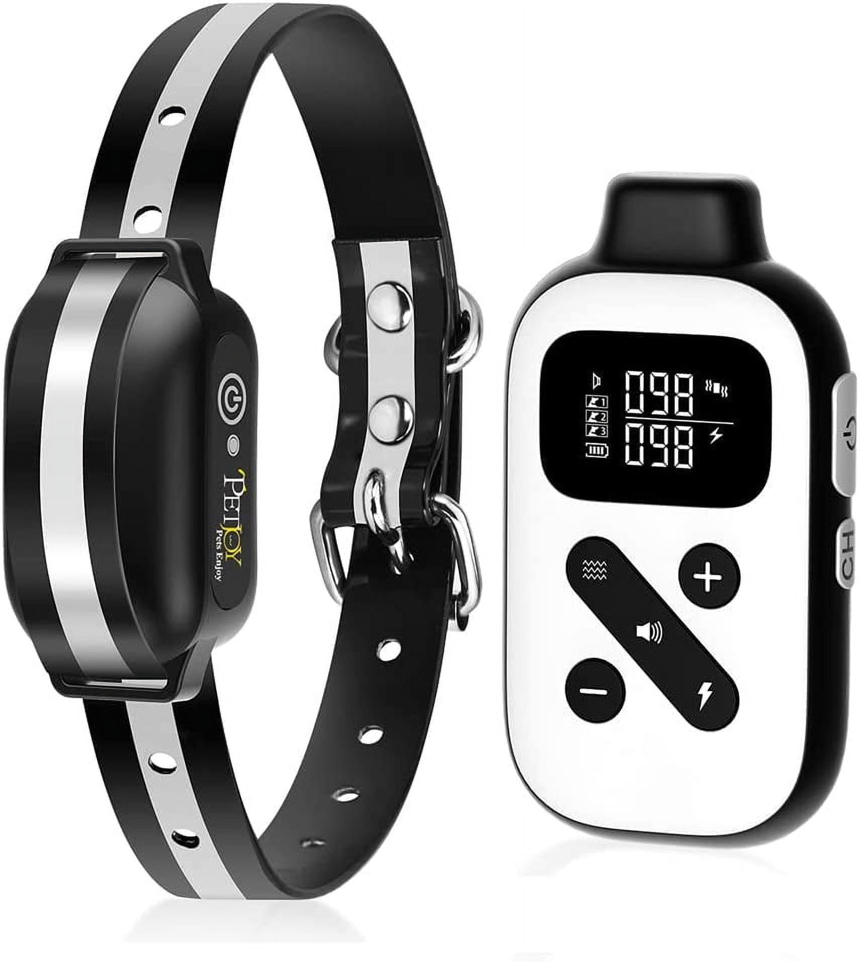 Paipaitek Rechargeable Trainer Collar for Large Dogs, Waterproof with