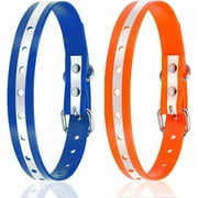 Paipaitek Shock Collar Replacement Strap, Reflective Adjustable Dog Replacement Collars Straps for remote trainer for dogs Sportdog shock collar Replacement shock collar strap