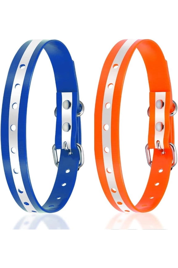 Shock Collar Replacement Strap, Reflective Adjustable Dog Replacement Collars Straps for remote trainer for dogs Sportdog shock collar Replacement shock collar strap
