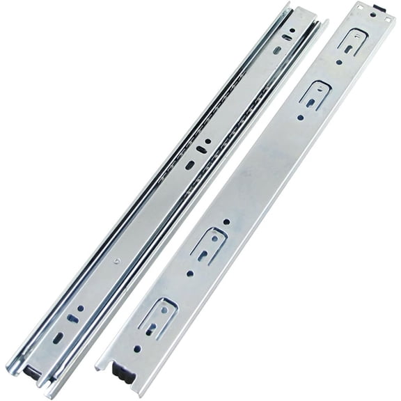 Pair 15" Full Extension Ball Bearing Telescopic Drawer Slides Slide Rails (517d3dc74e9ce6fd338a19ac38b60248)