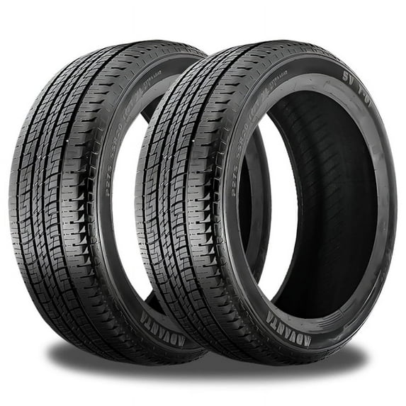 Pair of 2 Advanta SVT-01 275/65R18 114H All Season Performance Tires 60,000 Mi Warranty 1932438755 / 275/65/18 / 2756518 Fits: 2003-05 Lincoln Navigator Base, 2006 Lincoln Navigator Ultimate