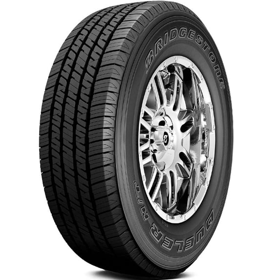 Pair of 2 Bridgestone DUELER H/T 685 245/75R16 120/116R E/10 Tires, All Season, 50K Mile BR001336 / 245/75/16 / 2457516 Fits: 2000-04 Ford F-150 Lariat, 1994-2002 Dodge Ram 2500 Base
