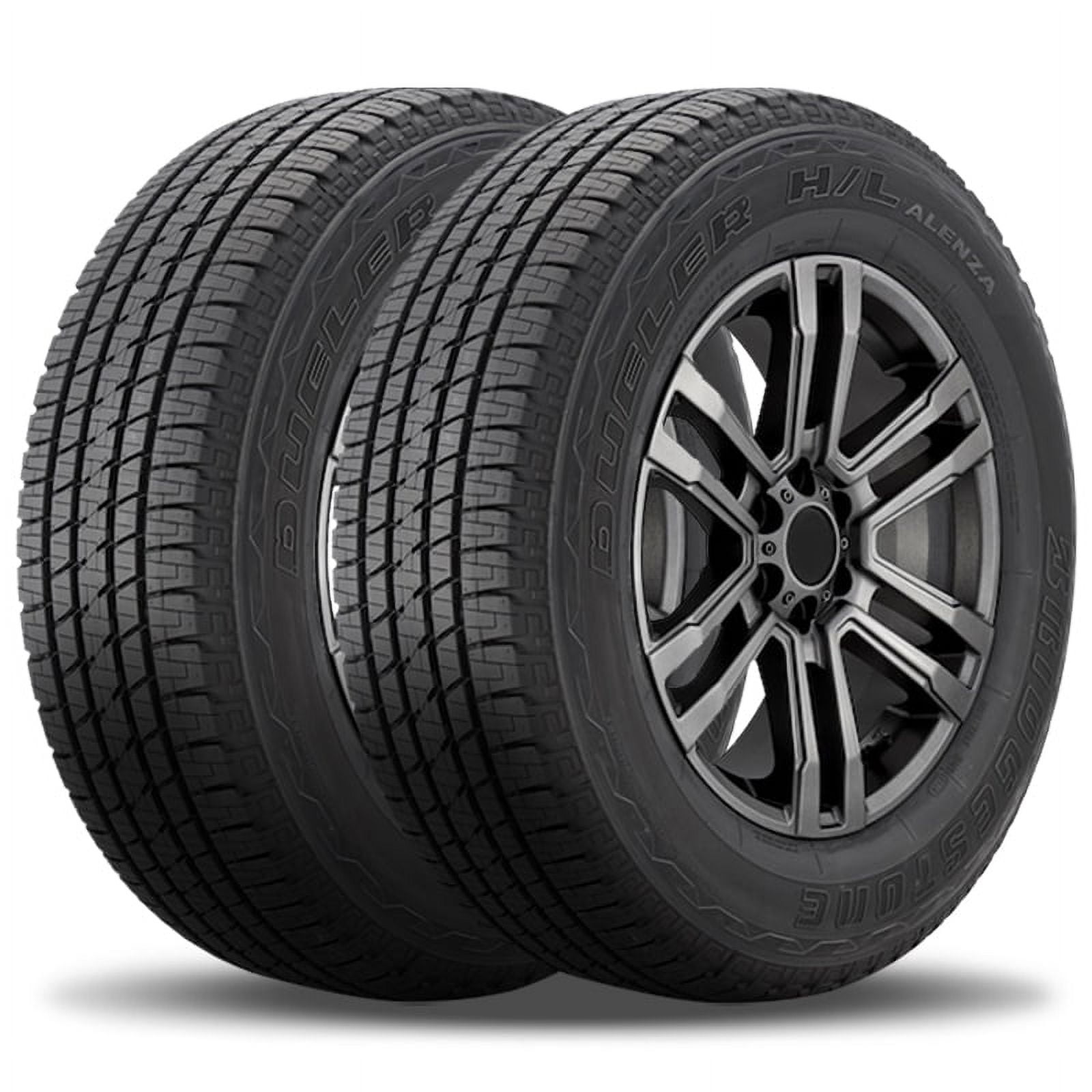 Pair of 2 Bridgestone Dueler H/L Alenza P275/55R20 111H Tires, All ...