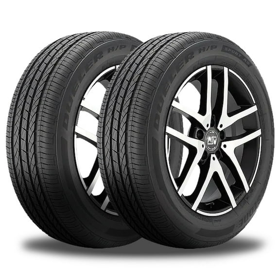 Pair of 2 Bridgestone Dueler H/P Sport AS 245/60R18 105V All Season 40k Mile SUV Tires BR001461 / 245/60/18 / 2456018 Fits: 2011-19 Ford Explorer XLT, 2014-19 Toyota Highlander LE Plus