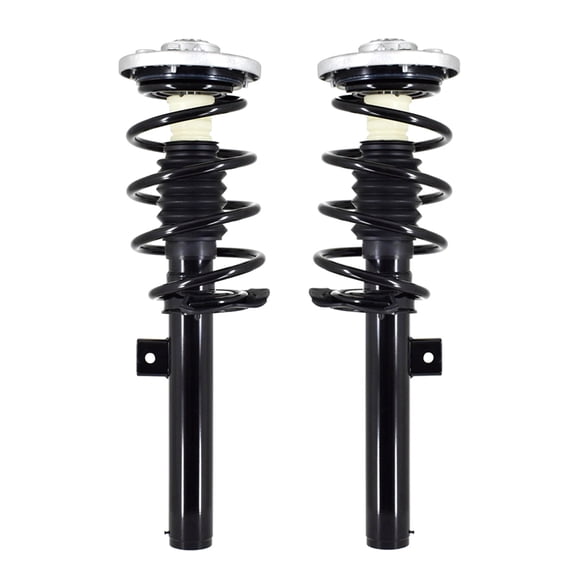 Pair 2 Front L-R Quick Complete Strut-Coil Spring Assembly For 2015-2018 BMW X4