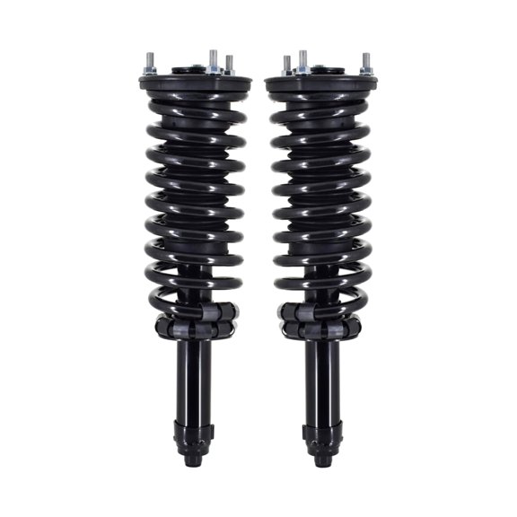 Pair 2 Front L-R Quick Complete Strut-Coil Spring For 2009-2017 Lexus Ls460 AWD