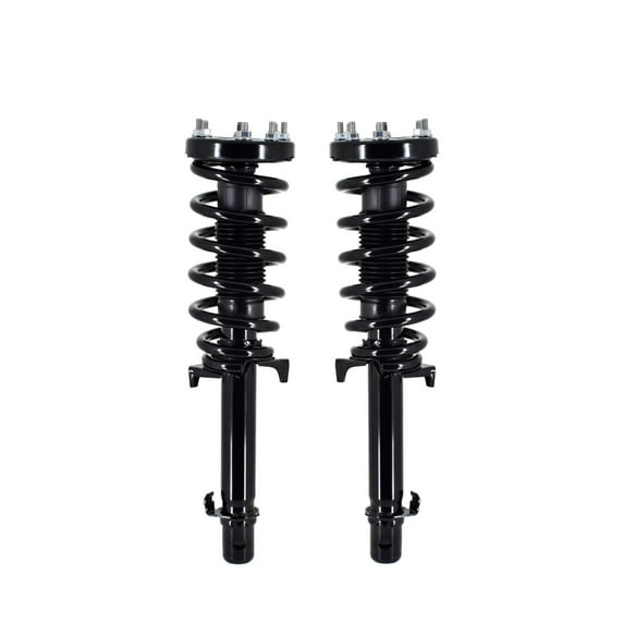 Pair 2 Front L-R Quick Complete Strut-Coil Spring For 2012-2015 Honda Crosstour L4 2.4L FWD