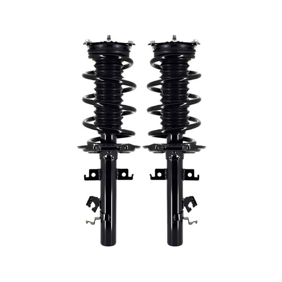 Pair 2 Front L-R Quick Complete Strut-Coil Spring For 2014-2020 Nissan Rogue FWD