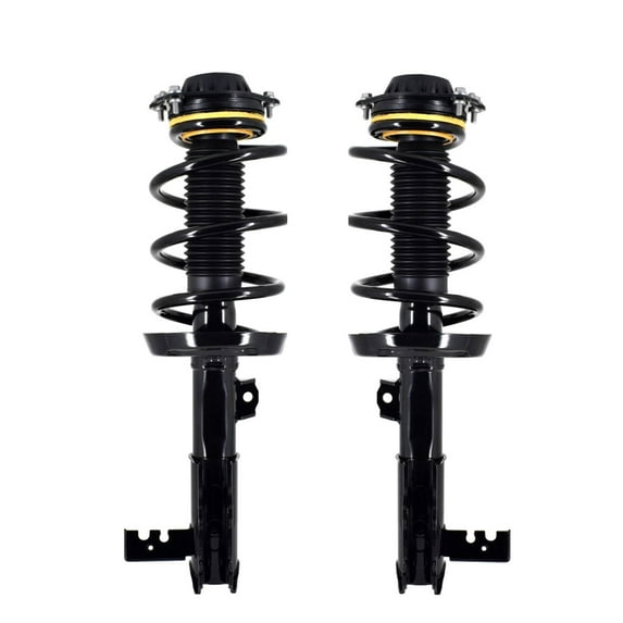 Pair 2 Front Left-Right Quick Complete Strut-Coil Spring For 2018-2020 GMC Terrain Diesel, Denali