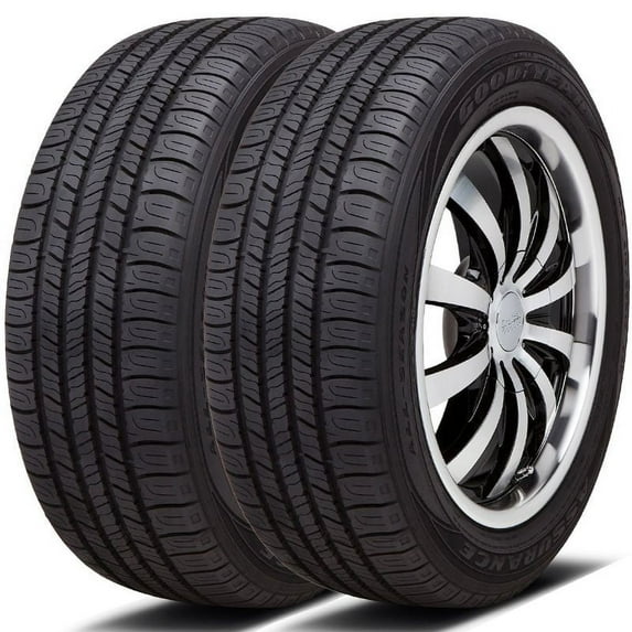 Pair of 2 Goodyear Assurance All-Season 215/65R16 98T High-Mileage Tires 65k Mi Warranty 407016374 / 215/65/16 / 2156516 Fits: 2011 Toyota Sienna LE, 2005-07 Dodge Grand Caravan SXT