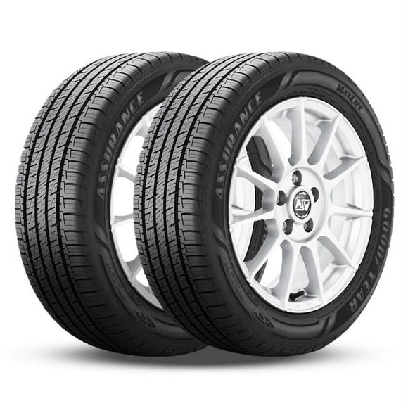 Pair of 2 Goodyear Assurance Maxlife 225/65R17 102H Tire All Season 85K Mileage Warranty 110981545 / 225/65/17 / 2256517 Fits: 2018-23 Chevrolet Equinox LT, 2015-17 Subaru Outback 3.6R Touring