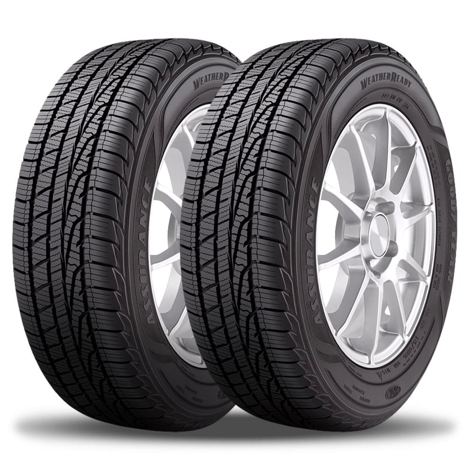 Pair of 2 Goodyear Assurance WeatherReady 235/65R18 106H All Season ...