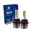 thumbnail image 1 of Pair of 2 H13/9008 LED Bulb High Beam Low Beam 140W, Voltage 12V, Color Temperature 6000K, Lifespan 30,000 hours, Waterproof rate IP68, Operating Temperature -15?~105? For 2011 2012 RAM 3500, 1 of 4