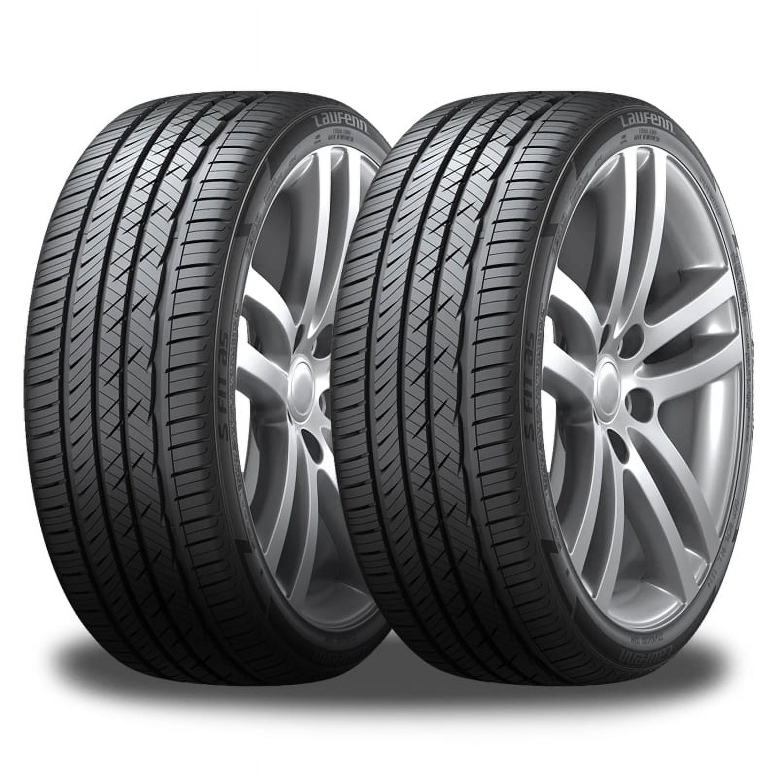 Pair of 2 Laufenn S FIT AS 255/45ZR19 104W All-Season Ultra High Performance 45k Mi Tire 1023965 / 255/45/19 / 2554519 Fits: 2021-23 Tesla Y Long Range, 2010-19 Ford Taurus SEL