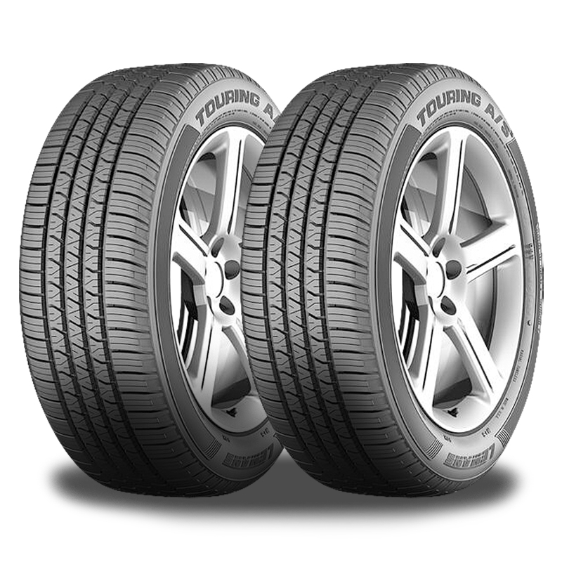 Pair of 2 Lemans TOURING AS II 255/65R18 111T All Season Traction