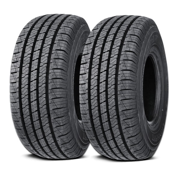Pair of 2 Lionhart Lionclaw HT 235/65R18 104T All Season Truck Tires 40000 Mile Warranty LHSTHT1865040 / 235/65/18 / 2356518 Fits: 2006-10 Ford Explorer XLT, 2010-16 Cadillac SRX Luxury