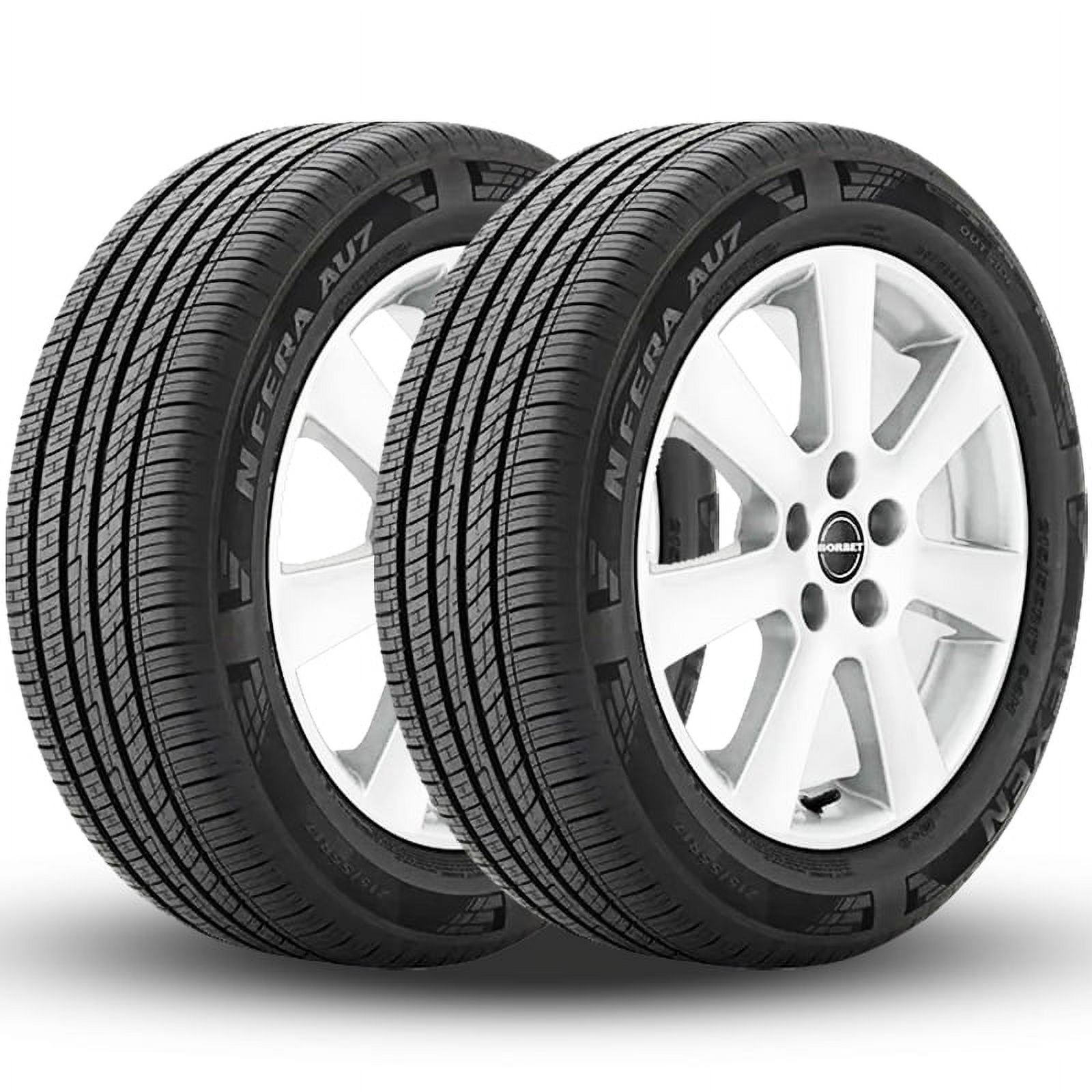 Pair of 2 Nexen N'Fera AU7 235/55R17 99W All Season UHP High Performance 50K MILE Tires 15626NXK / 235/55/17 / 2355517 Fits: 2014-17 Ford Escape SE, 2011-12 Chevrolet Impala LTZ