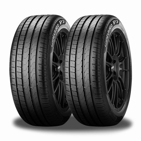 Pair of 2 Pirelli Cinturato P7 225/55R17 97Y Summer Performance Run Flat Tires UHP P2479300 / 225/55/17 / 2255517 Fits: 2016-19 Chevrolet Malibu Hybrid, 2011-13 Chevrolet Impala LT
