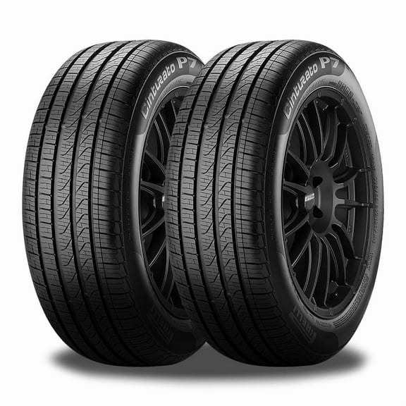 Pair of 2 Pirelli Cinturato P7 All Season 225/40R18 92V High Performance Tires P2325300 / 225/40/18 / 2254018 Fits: 2014-15 Honda Civic Si, 2017 Honda Civic Si