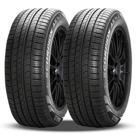 Pair of 2 Pirelli Scorpion All Season Plus III 235/55R19 105V 70000 Mile Warranty Tires P3919200 / 235/55/19 / 2355519 Fits: 2010-16 Chevrolet Equinox LTZ, 2017-18 Honda CR-V EX-L