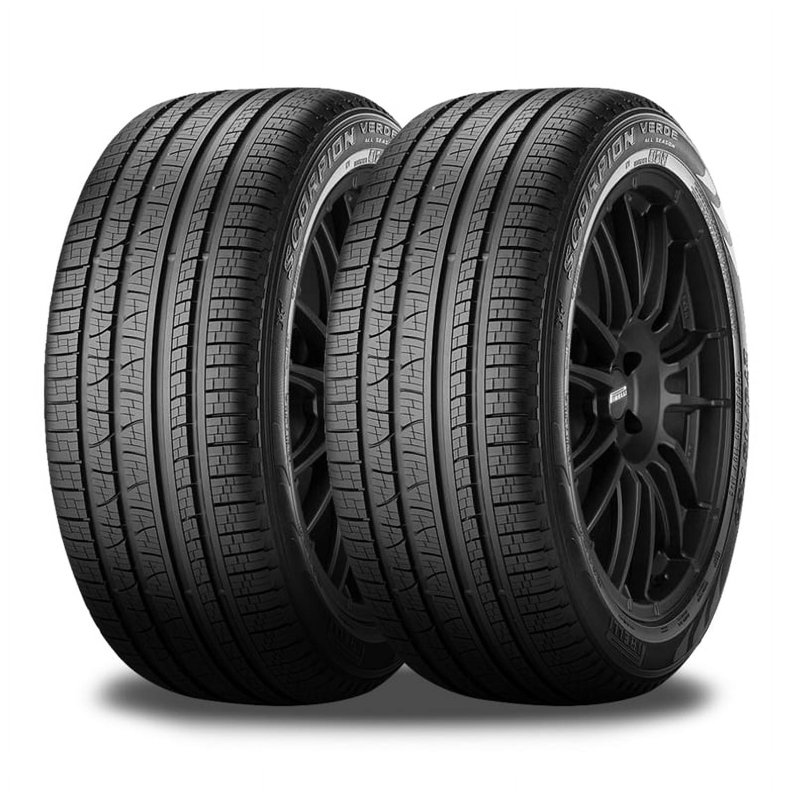 Pair of 2 Pirelli Scorpion Verde All Season 235/65R19 109V High Performance SUV CUV Tire P2119400 / 235/65/19 / 2356519 Fits: 2020-22 Land Rover Range Rover Sport HSE Dynamic, 2014-17 Land Rover Range Rover Sport HSE