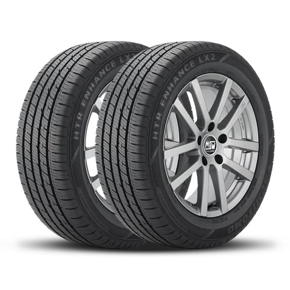 Pair of 2 Sumitomo HTR Enhance LX2 235/65R17 104T All Season Tires 90K Mile Warranty ENL87 / 235/65/17 / 2356517 Fits: 2017-18 Honda CR-V EX, 2019 Honda CR-V LX