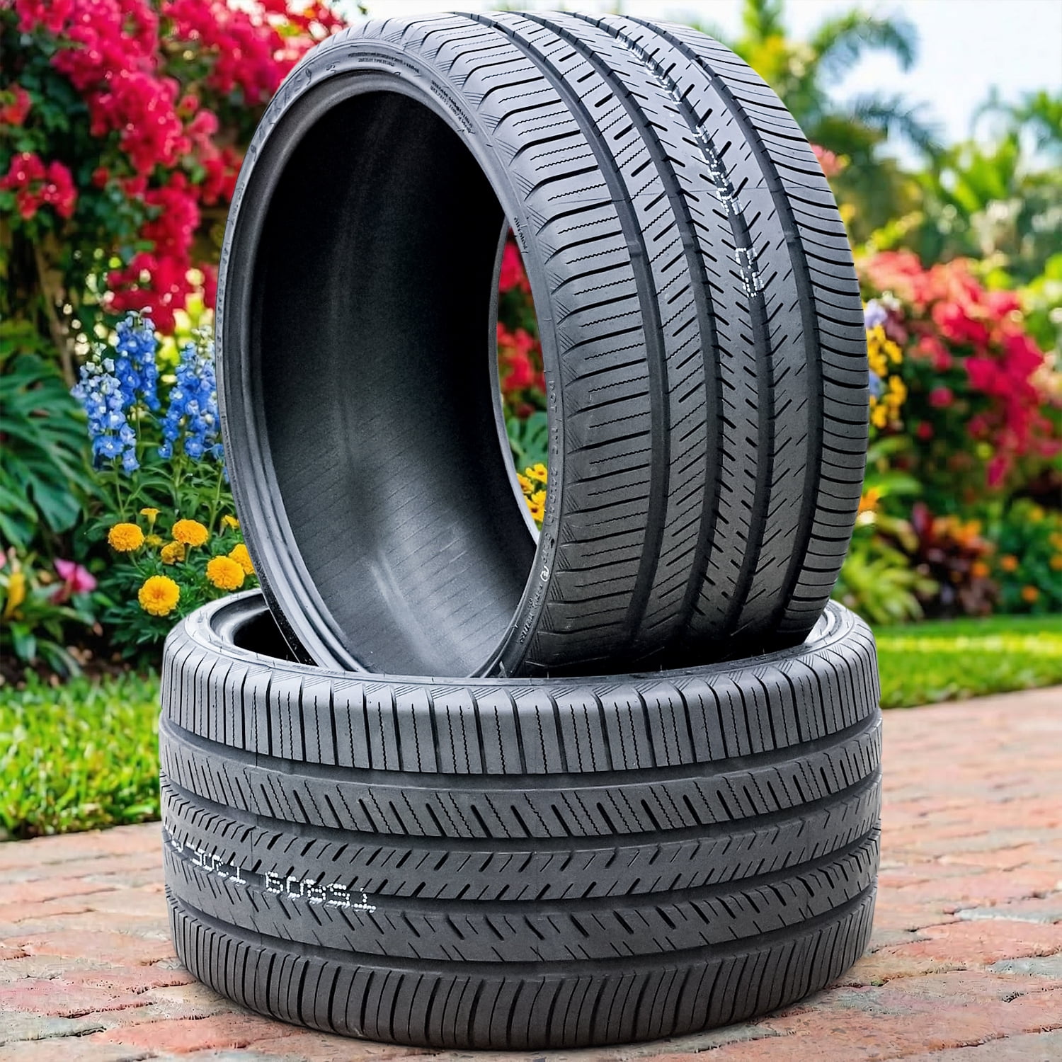 Pair of 2 (TWO) Atlas Force UHP 275/55R19 111W A/S High Performance All Season Tires Fits: 2017-22 Mercedes-Benz GLS450 4Matic, 2014 Mercedes-Benz GL450 Base
