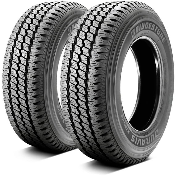 Pair of 2 (TWO) Bridgestone Duravis M700 HD LT265/70R17 121/118R E 10 Ply Commercial Tires Fits: 2017 Chevrolet Silverado 1500 WT, 2014-15 Chevrolet Silverado 1500 WT