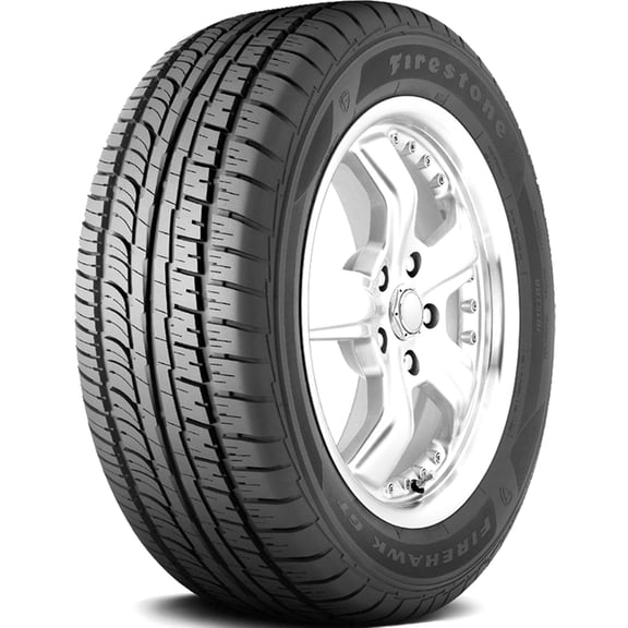 Pair of 2 (TWO) Firestone Firehawk GT 245/45R20 99V A/S Performance Tires Fits: 2012-13 Dodge Charger SXT Plus, 2017-18 Dodge Challenger R/T Scat Pack
