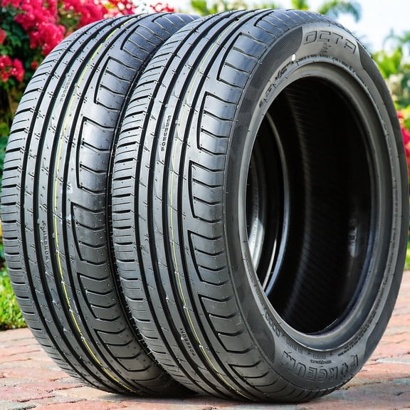 Pair of 2 (TWO) Forceum Octa 235/50R18 ZR 101Y XL A/S High Performance All Season Tires Fits: 2013-19 Ford Escape Titanium, 2010-13 Chevrolet Impala LTZ