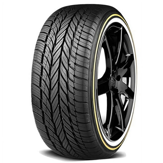 Pair of 2 Vogue Custom Built Radial VIII 225/50R17 98V XL White/Gold Sidewall Tires 0.2206.621 / 225/50/17 / 2255017 Fits: 2012-15 Chevrolet Cruze LT, 2012-18 Ford Focus Electric