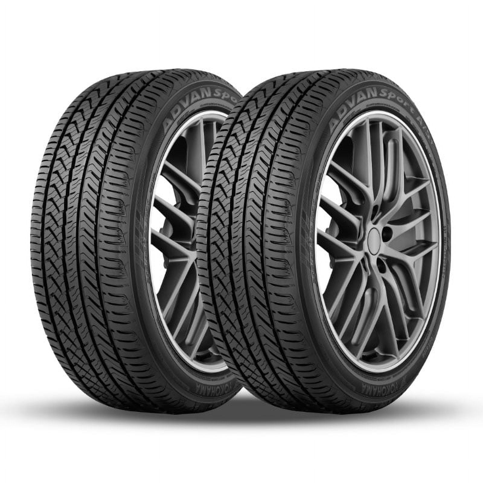 Yokohama Pair of 2 Yokohama Advan Sport A/S+ 225/55R16 95W All Season Performance Tires 55K MILE 110140612 / 225/55/16 / 2255516 Fits: 2013-16 Mercedes-Benz E350 Base, 2000-04 Ford Mustang Base Sansujyuku sansujyuku.com