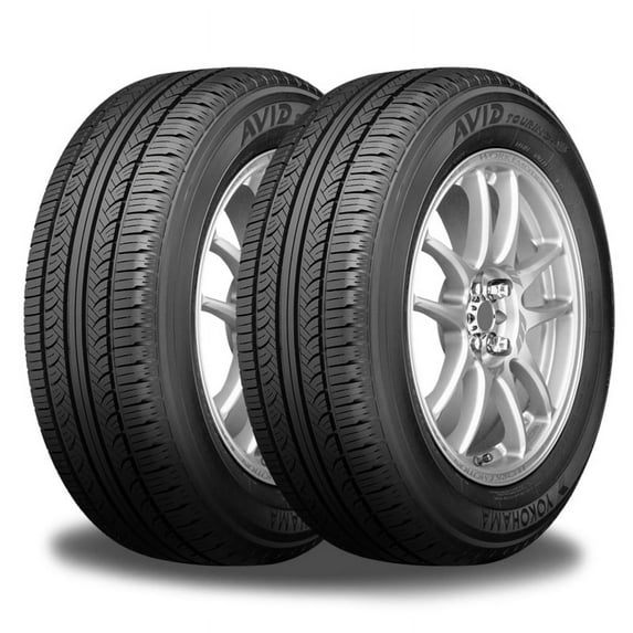 Pair of 2 Yokohama Avid Touring-S 215/55R17 94H Tires 65000 Mileage Warranty All Season 110131830 / 215/55/17 / 2155517 Fits: 2006 Nissan Altima SE, 2017 Volkswagen Passat Trendline+