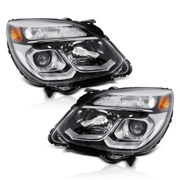Pair 2016-17 Chevy Equinox Factory Style Projector Headlight Headlamp Passenger