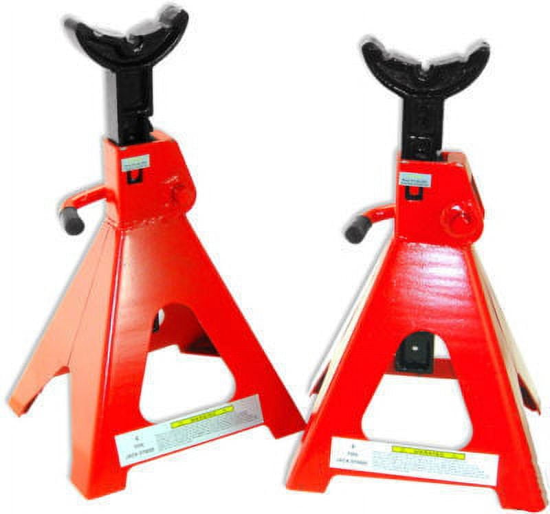 Pair 3 Ton Ratcheting Automotive Auto Car Jack Stands