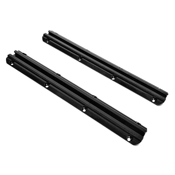 Pair 300mm Kayak Aluminum Slide Track Rails DIY Accessories for Kayak Canoes