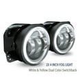 thumbnail image 1 of Pair 4" Inch Round LED Fog Driving Lamp White Yellow For Dodge Charger 2011~2013, 1 of 14