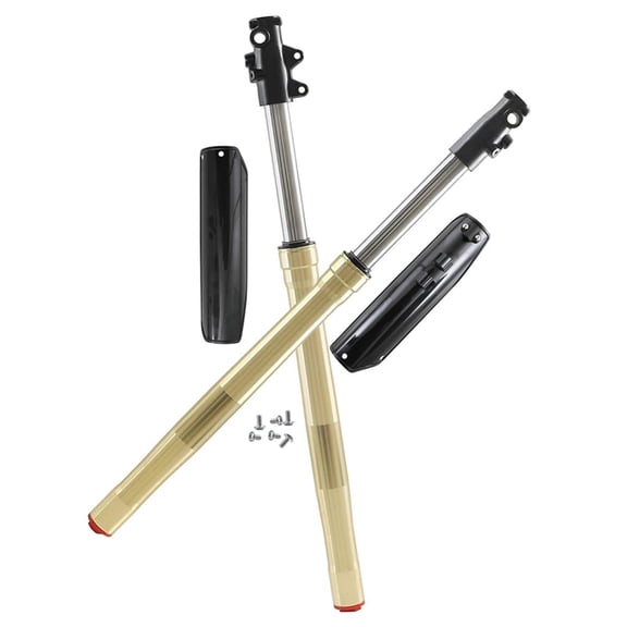 A Pair 45/48mm Upside Down Front Forks Tube Shock Suspension 790mm 31 inch Length, 15mm Axle Hole - for 17inch 19inch 21inch Wheels Offroad Enduro MX Motorcycle Dirt Bike Pit Bike Apollo SSR Taotao