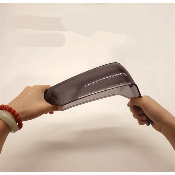 Pair 7/8" Motorcycle Smoke color plastic handguard meets the aerodynamic design