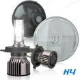 thumbnail image 1 of Pair 7inch LED Round Headlights Hi-Lo Beam for Peterbilt 379 359 Trucks, 1 of 10